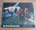 Vintage Rare Rainier Beer Poster  The Fresh That Got Away  Wild Rainier