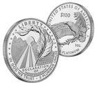 2026-w  100 Platinum Eagle Declaration Of Independence Fdi Ngc Pf70 Harrigal