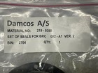 Damcos danfoss Brc 002 A1 Hydraulic Balanced Rotary Actuator Seal Kit