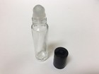 10ml Clear Transparent Glass Roller Ball Bottle-with Cap-set Of 6  free Shipping