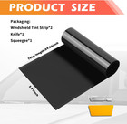 59 06x5 91 Car Windshield Tint Strip Kit 5  Vlt Car Window Tint Film For Glare R