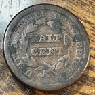 1856 Half Cent Nice Original Good  Mintage 40 430 Chrc