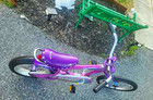 Schwinn Stingray 16  Chopper Bicycle  rare Purple grape Color 