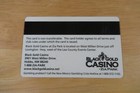 Black Gold Casino  zia Park  Hobbs New Mexico Players Slot Card  blank 