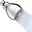 Adjustalbe Modified High Flow Shower Head 14 Gpm Soft High Pressure   Acrylonitr