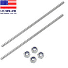 2pcs M8 X 250mm Threaded Rod