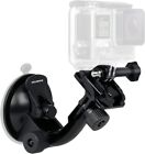 Car Suction Cup Mount For Action Camera Gopro Hero 12  11  10  9  8  7 Black