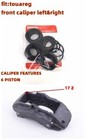 Ba003a For Q7 Cayenne Front Brake Caliper Repair Kit 6 Pot 330mm Discs 17z
