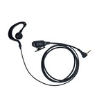 Earpiece Headset With Mic Ptt 1 Pin 2 5mm For Motorola Talkabout Walkie Talki   