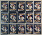Vintage Pokemon Base Set Pikachu Lot Of 15