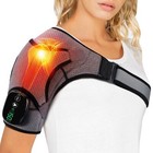 Heated Shoulder Brace Massage Rotator Cuff Support Compression Wrap Rechargeable