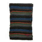 Tigre Brocante Scarf Stole Border Brown Orange Blue  xz Gy69 Men s
