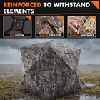 360   See Through Hunting Blind For 2-3 Person  Pop Up Ground Deer Blind With