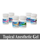 10 Dental Topical Bottles Mark3 Anesthetic Gel 20  Benzocaine 1oz Jar -6 Flavors