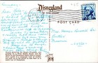 Welcome To Disneyland California - 1971 Postcard- Entrance  Train  Floral Mickey