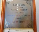 Thomas Edison s Edison System Ampere Meter 260 Amp Meter   C  1890 Antique