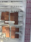 Semixicon Diasemi 20x20x2 0mm Copper Diamond Composite Heatsink Heat Spreader