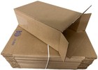 Shipping Corrugated Cardboard Side Loading Shoe Box 14  X 8  X 5 