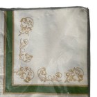 Vintage Warmel Creation Cocktail Napkins 20ct Green Gold Floral 2-ply 10x10 New