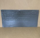 Vtg 1950   s Deming Water Pumps   Water Systems Embossed Sign 35x17    Diamond  Ohio