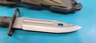 Us Military M9 Phrobis Iii Bayonet Survival Combat Fighting Knife   Scabbard