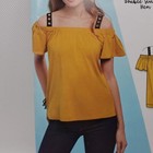 Simplicity D0959  8646 Misses Off Shoulder Top Sewing Pattern Size Xxs-xxl Uncut