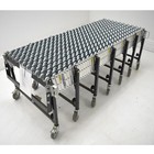 Uline H-3860 Best Flex Gravity 200 Conveyor 30 w 6-24 l 28-1 2 - 41-1 2 h 14-leg