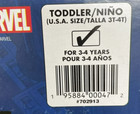 Marvel Spider-man Boy s Deluxe 3d Halloween Premium Styled Costume  3t-4t 