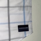 Calvin Klein Jeans Kids Boys White Striped Button Down T-shirt 