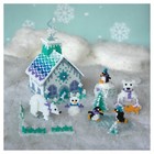 Perler Fused Bead Kit-polar Ice House Age 6 And Up