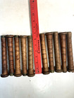 Wood Spools  Bobbin  Quills 6 3 4    saltaire  Reclaimed Primitive Lot Of 10