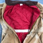 Carhartt Mens Vintage Insulated Coveralls 40t  36  Quilt Lined Duck Canvas Usa