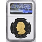2025 Canada Elegant Maple 1 Oz Silver Gilded Rhodium Coin Ngc Pf 70 Matte