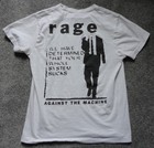 Vintage Rage Against The Machine Concert T Shirt Size Medium