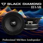 Black Diamond Car Speakers With Amplifier - 4x 6 5  Midrange Loudspeakers   Amp