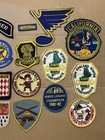 Vintage Embroidered Patch Lot Travel Souvenir 16 1970s Advertising 1980s Patches