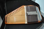 Nice Vintage Autoharp Oscar Schmidt 21 With Case And  Strap See Pictures