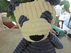Jellycat  london  Corduroy   Blue white Panda Bear 16  Htf Rare  nice 