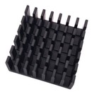 Us Stock 10pcs 25 X 25 X 10mm Heat Sink Cooling Aluminum Heatsink Cpu Ic Led