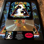 Def Leppard   Hysteria   Platinum Music Award Vinyl Lp Record Cd