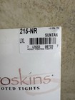 Euroskins Suntan Footed Women   s Xl Tights New  Dance Adult Long Lasting