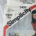 5433 Vintage Simplicity Sewing Pattern Misses Set Of Full Culottes Uncut Oop Sew