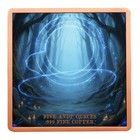New 5oz  999 Copper Colorized Forest Witch Fantasy Art Collectible Enhanced