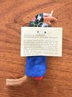 Vintage New Old Stock Baba Yaga Good Luck Kitchen Witch W hang Tag Magnet  6   