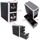 Vaultz Vz01094 2-drawer Cd File Cabinet  Holds 330 Folders Or 120 Slim 60 Cases