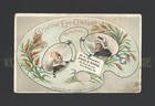 Celluloid Teske Jeweler Optician New Britain Ct After 1877 Victorian Trade Card