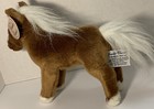 Russ Berrie Yomiko Classics Palomino Horse Plush 9 5  Lovey Brown White W tags