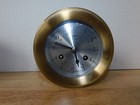 Vtg 4 25  Schatz Brass 8 Day Ships Strike -ships Bell Clock 6 63