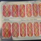 Embrace Your Style Nails - Wrap Full Cover - Self Adhesive - Red  Yellow  Orange