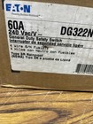 Eaton General Duty Safety Switch  Dg322nrb  60a  240v  3 Pole 4 Wireclass H Fuse